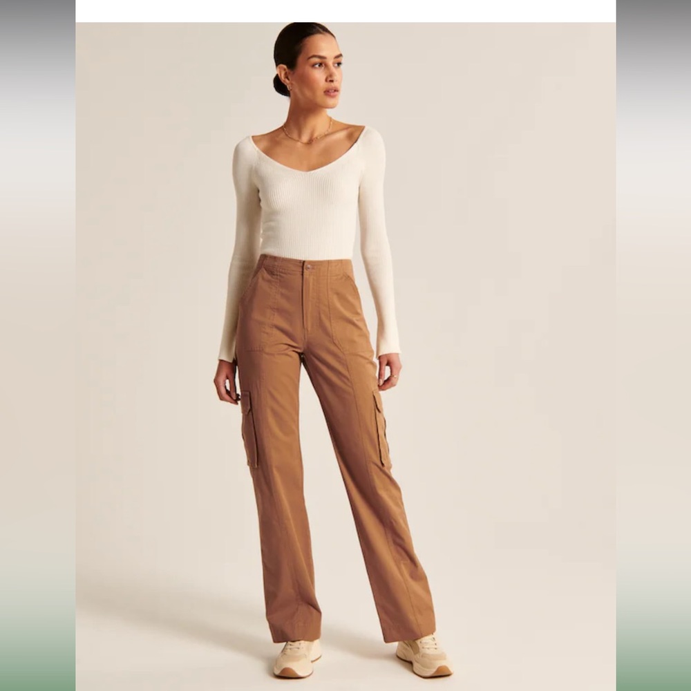 Abercrombie relaxed cargo pants